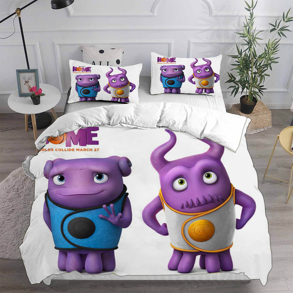 Home Cosplay Bedding Set Duvet Cover Pillowcases Halloween Home Decor