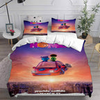 Home Cosplay Bedding Set Duvet Cover Pillowcases Halloween Home Decor
