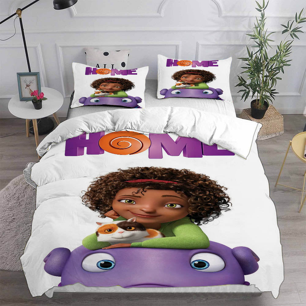 Home Cosplay Bedding Set Duvet Cover Pillowcases Halloween Home Decor