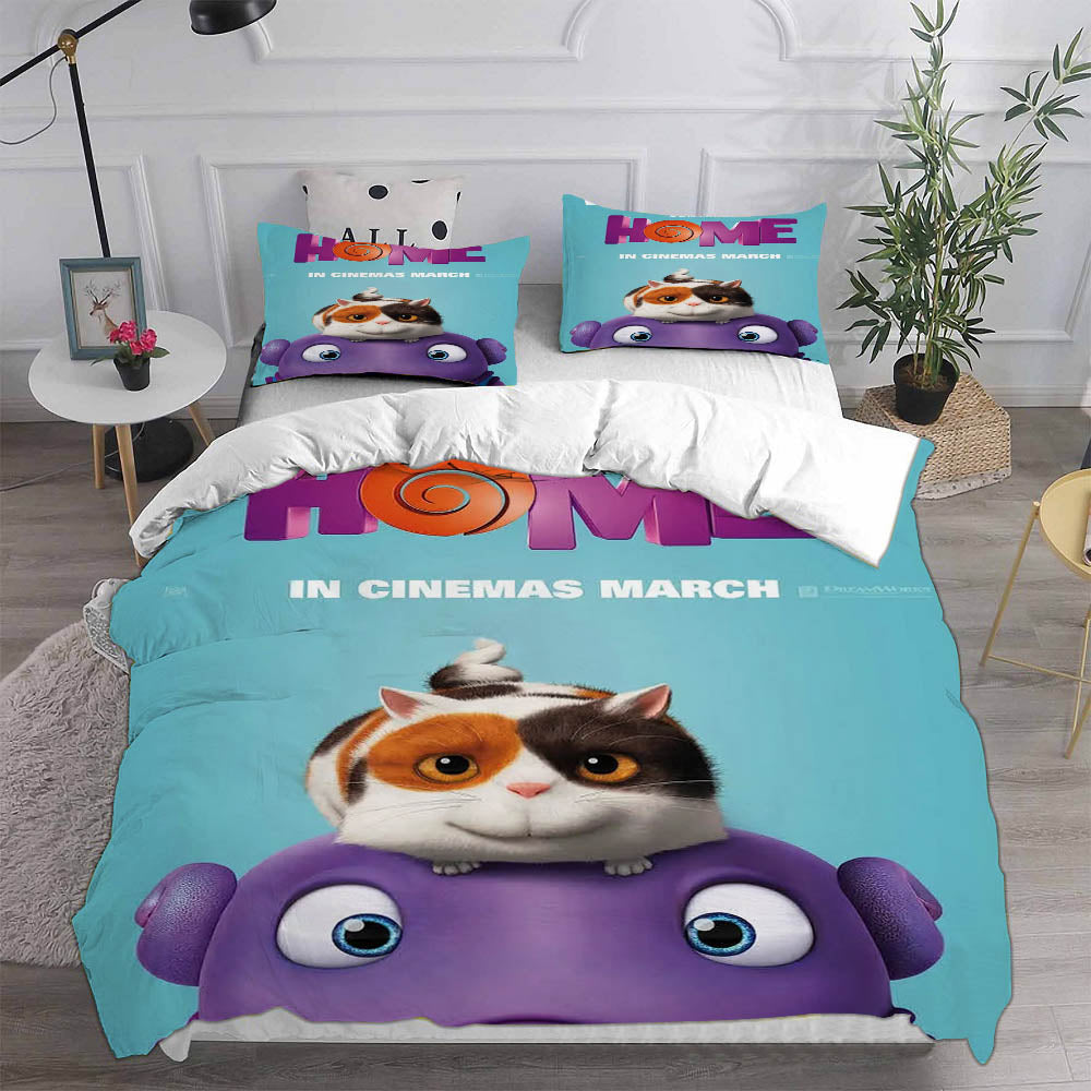 Home Cosplay Bedding Set Duvet Cover Pillowcases Halloween Home Decor