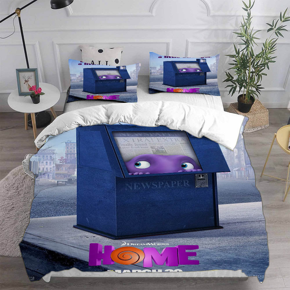 Home Cosplay Bedding Set Duvet Cover Pillowcases Halloween Home Decor