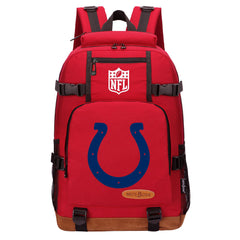 Indianapolis Colts Football Team Rugby Waterproof Backpack School Notebook Travel Bag