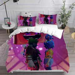 It Takes Two Cosplay Bedding Set Duvet Cover Pillowcases Halloween Home Decor