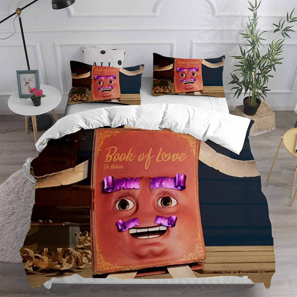 It Takes Two Cosplay Bedding Set Duvet Cover Pillowcases Halloween Home Decor