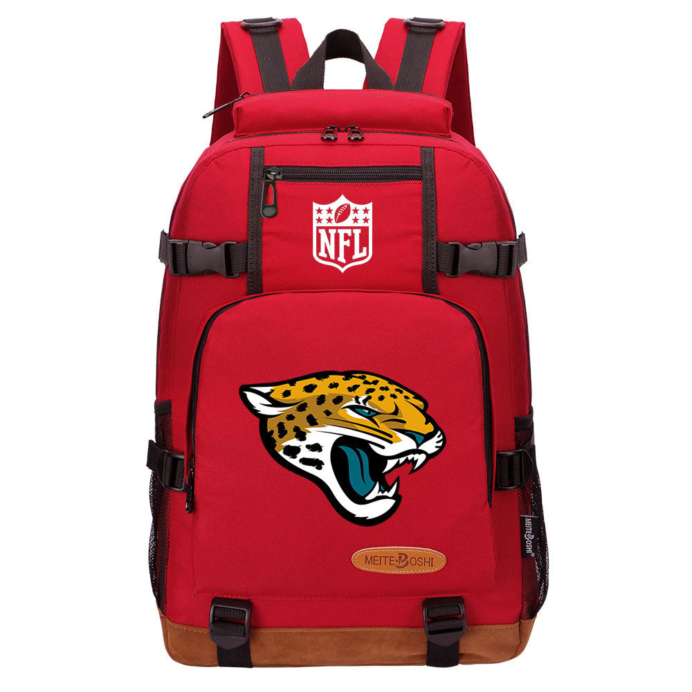 Jacksonville Jaguars Football Team Rugby Waterproof Backpack School Notebook Travel Bag