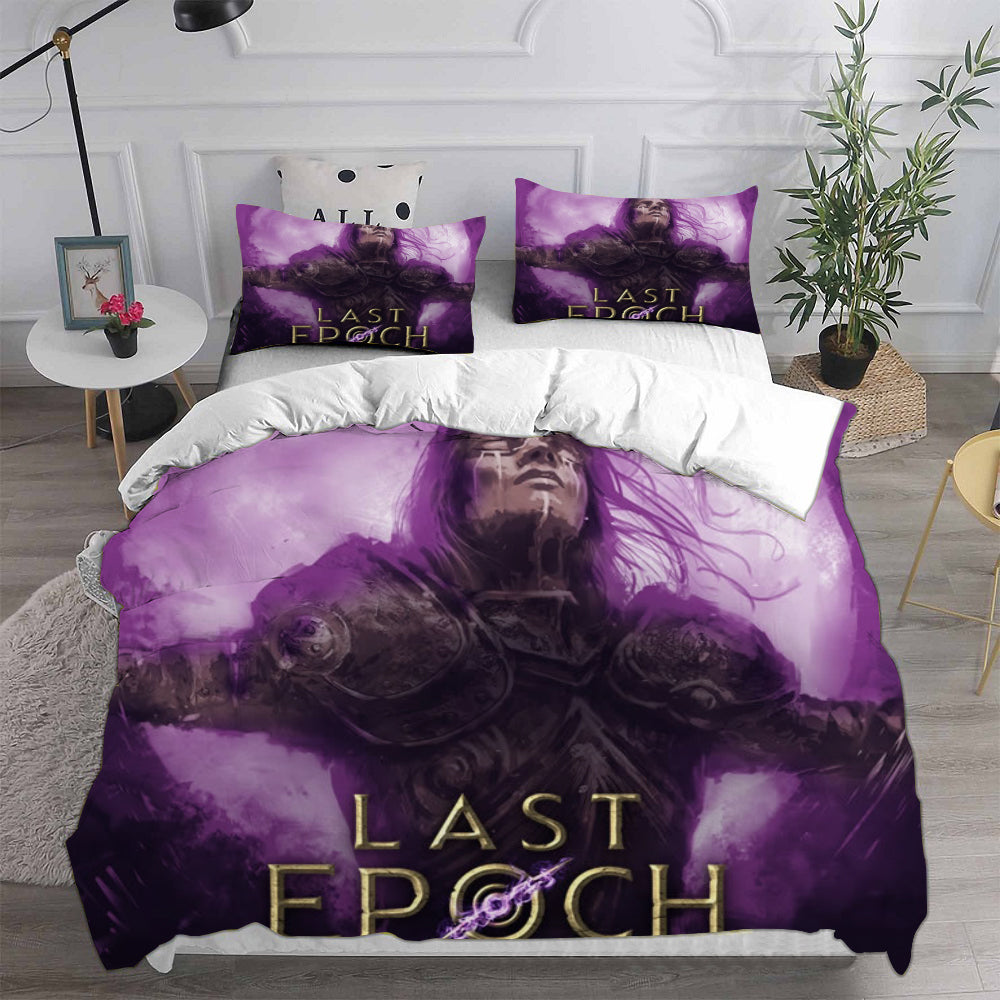 Last Epoch Cosplay Bedding Set Duvet Cover Pillowcases Halloween Home Decor