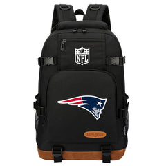 New England Patriots Football Team Rugby Waterproof Backpack School Notebook Travel Bag