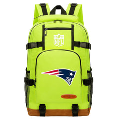 New England Patriots Football Team Rugby Waterproof Backpack School Notebook Travel Bag