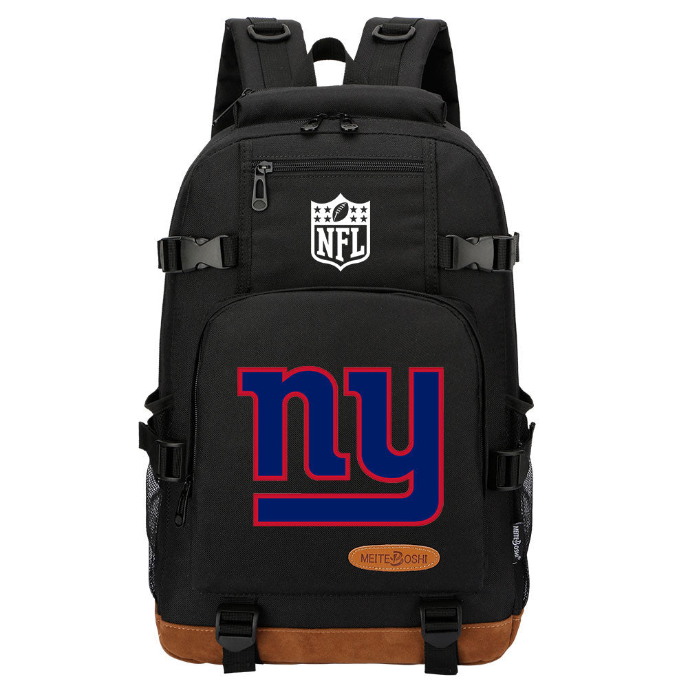 New York Giants Football Team Rugby Waterproof Backpack School Notebook Travel Bag