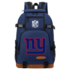 New York Giants Football Team Rugby Waterproof Backpack School Notebook Travel Bag