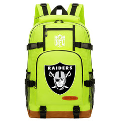 Oakland Raiders Football Team Rugby Waterproof Backpack School Notebook Travel Bag