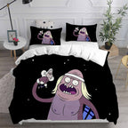Regular Show Cosplay Bedding Set Duvet Cover Pillowcases Halloween Home Decor