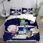 Regular Show Cosplay Bedding Set Duvet Cover Pillowcases Halloween Home Decor