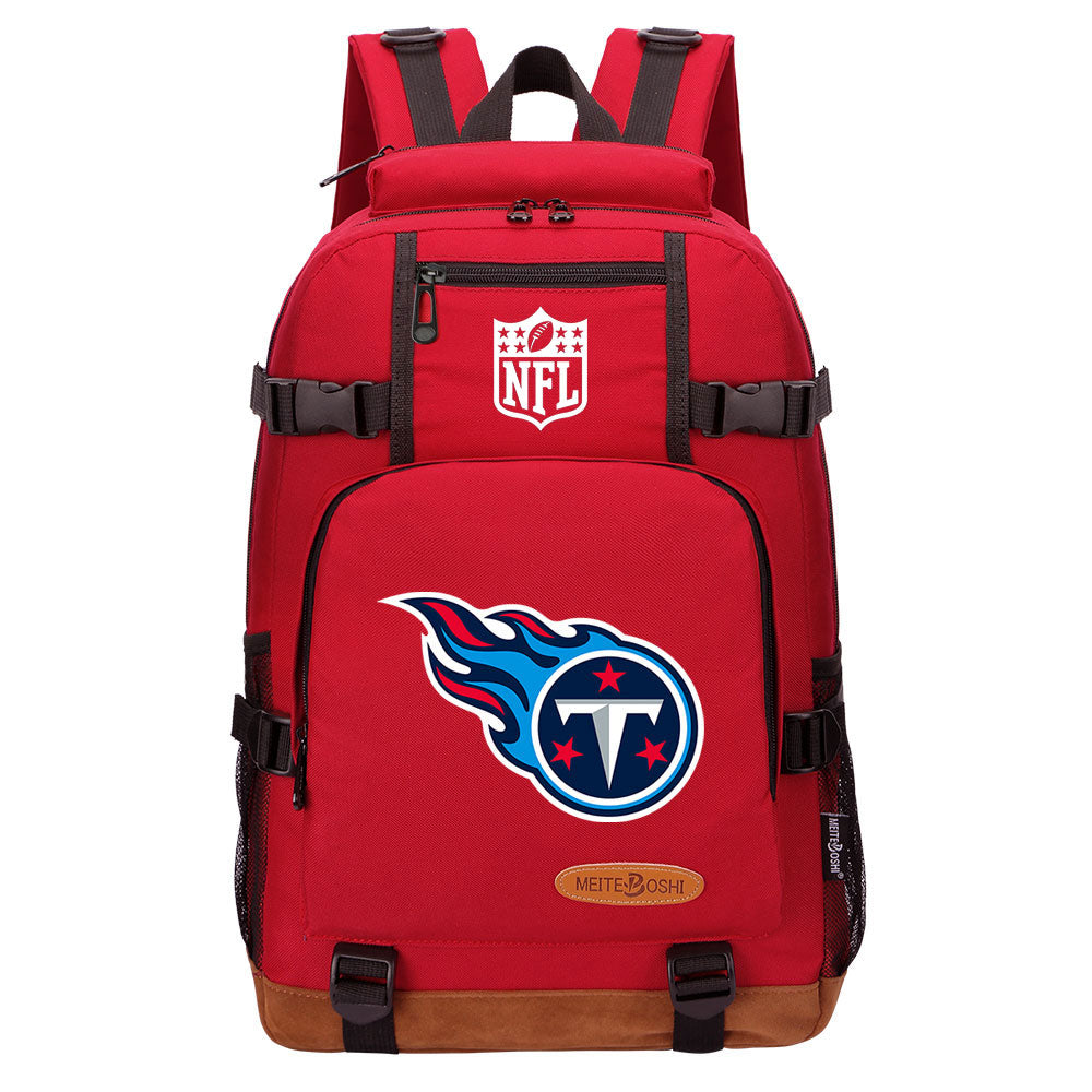 Tennessee Titans Football Team Rugby Waterproof Backpack School Notebook Travel Bag
