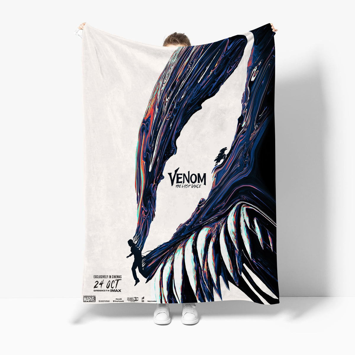 Venom The Last Dance Warm Soft Flannel Fleece Blanket