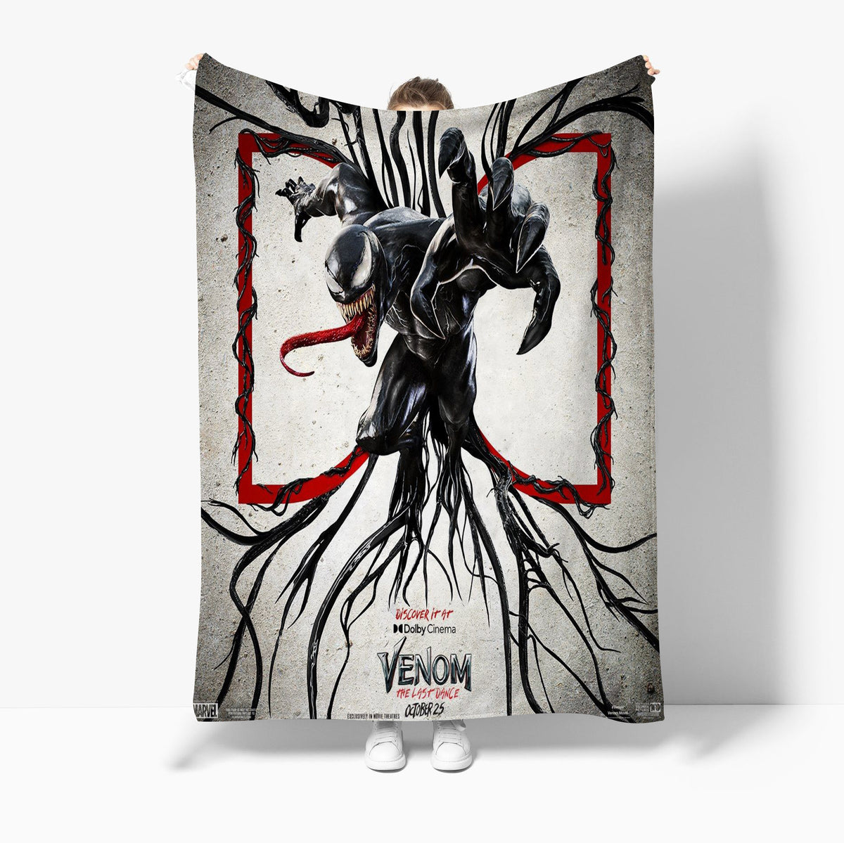 Venom The Last Dance Warm Soft Flannel Fleece Blanket