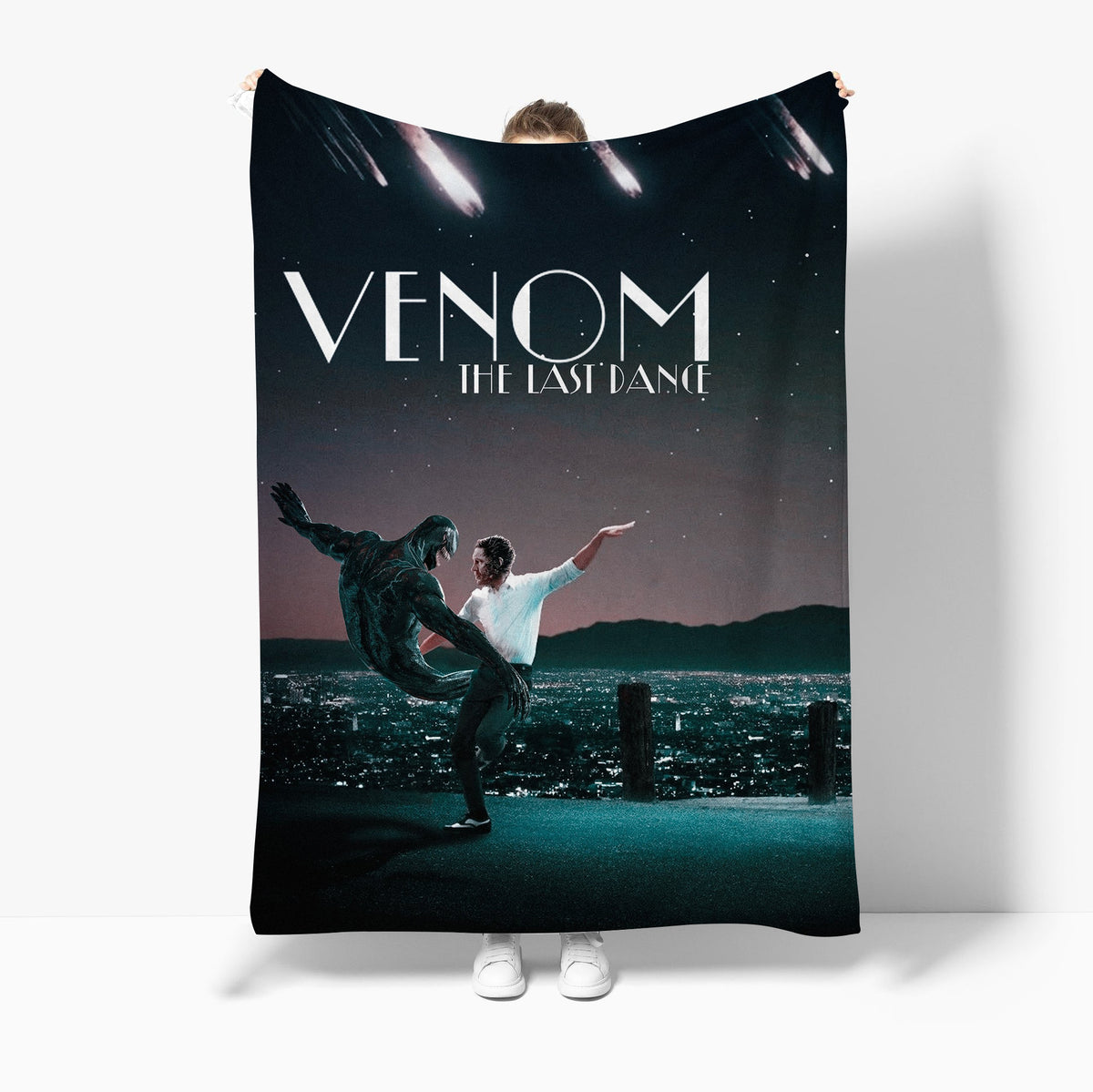 Venom The Last Dance Warm Soft Flannel Fleece Blanket