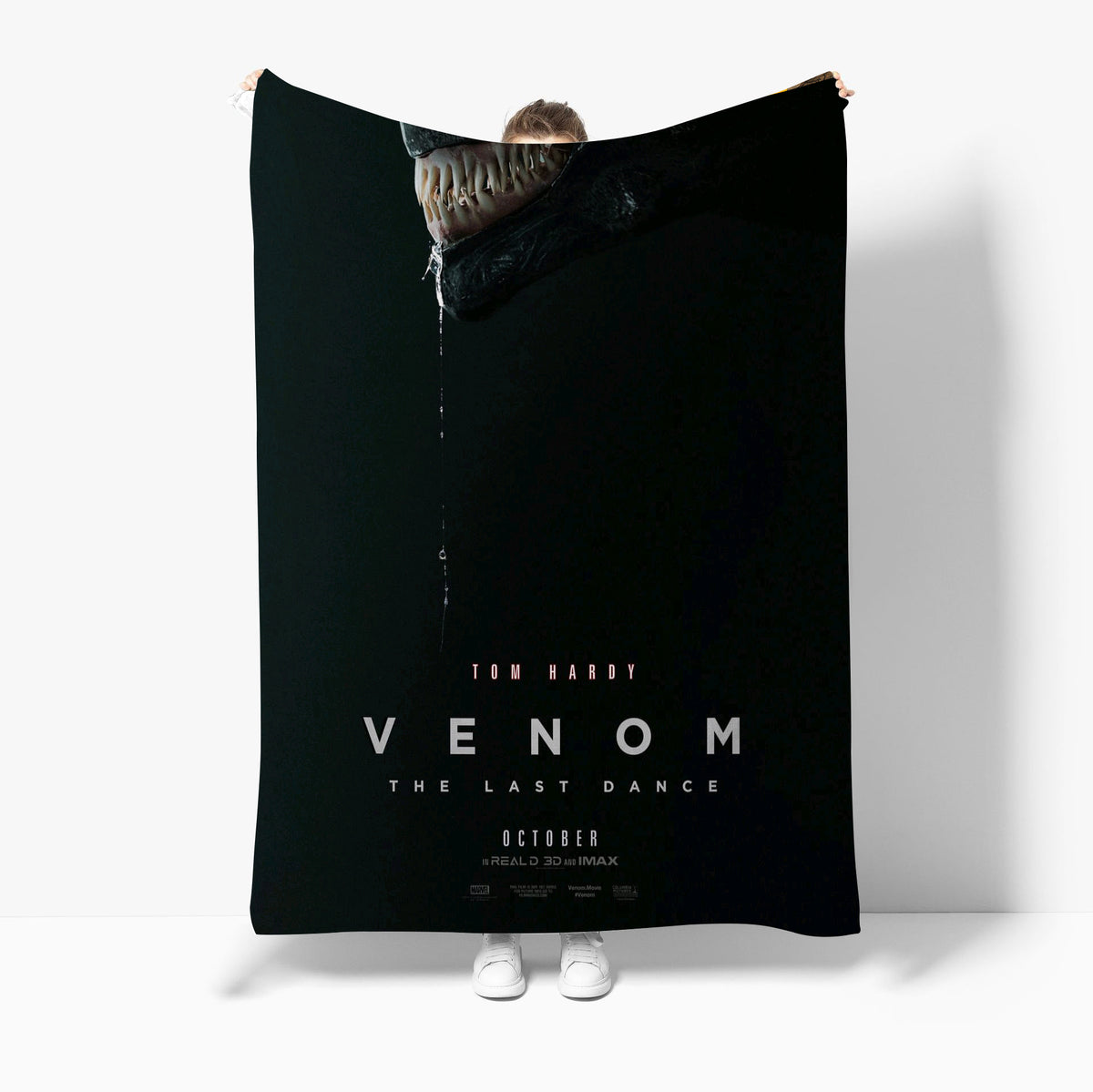 Venom The Last Dance Warm Soft Flannel Fleece Blanket