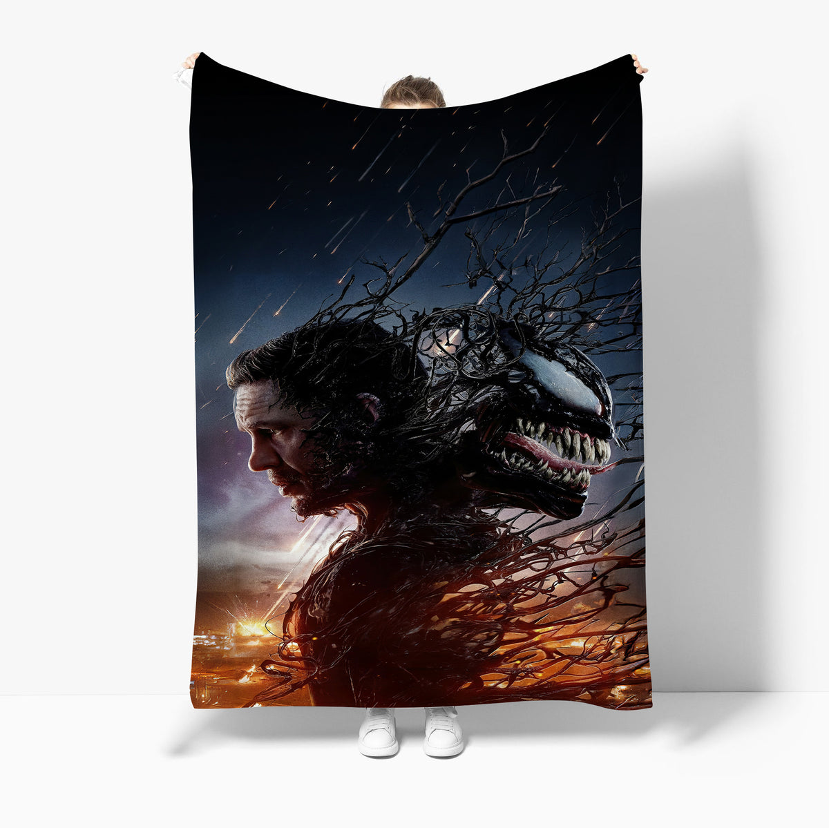 Venom The Last Dance Warm Soft Flannel Fleece Blanket