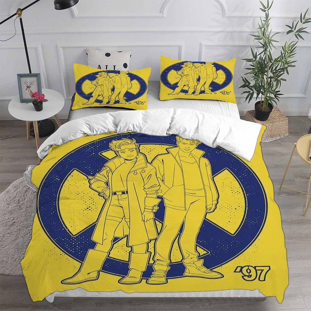 X-Men 97 Cosplay Bedding Set Duvet Cover Pillowcases Halloween Home Decor