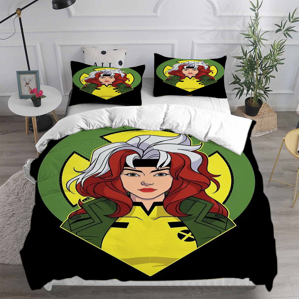 X-Men 97 Cosplay Bedding Set Duvet Cover Pillowcases Halloween Home Decor