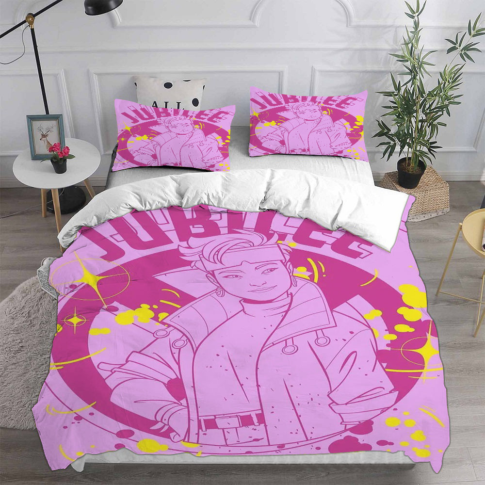 X-Men 97 Cosplay Bedding Set Duvet Cover Pillowcases Halloween Home Decor