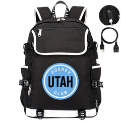 Utah Hockey Club Backpack School Notebook Travel Bag