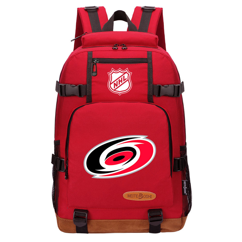 Carolina Hurricanes Hockey League Waterproof Backpack School Notebook Travel Bag