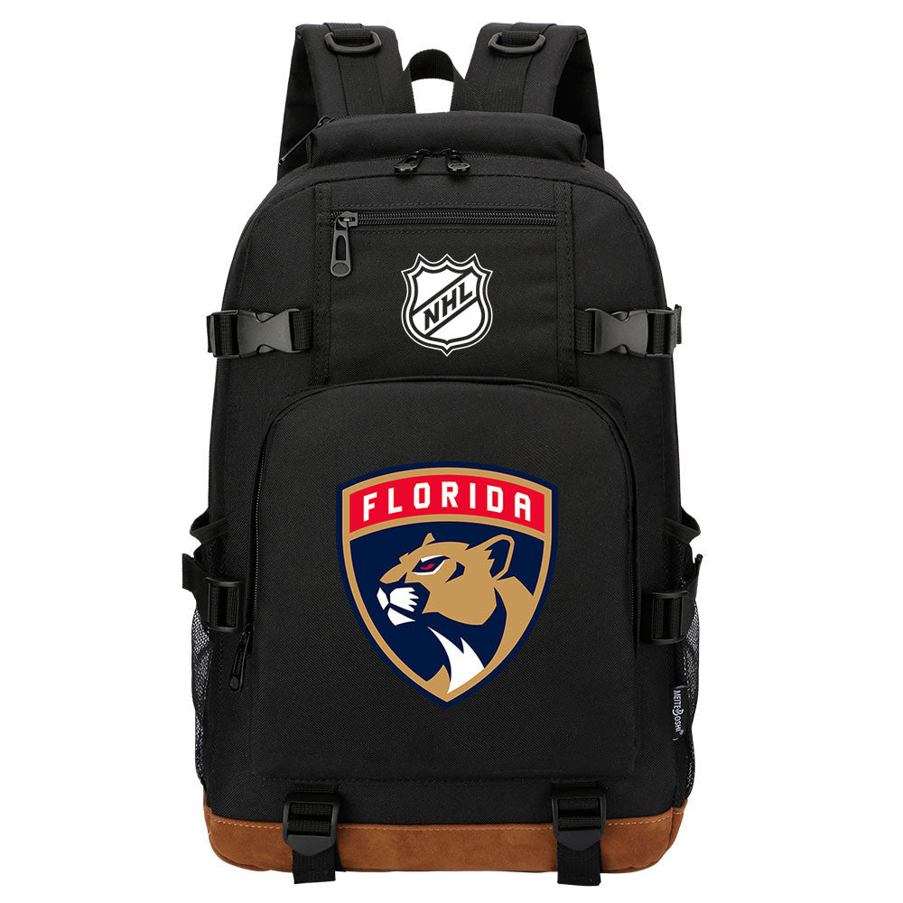Florida Panthers Hockey League  Waterproof Backpack School Notebook Travel Bag