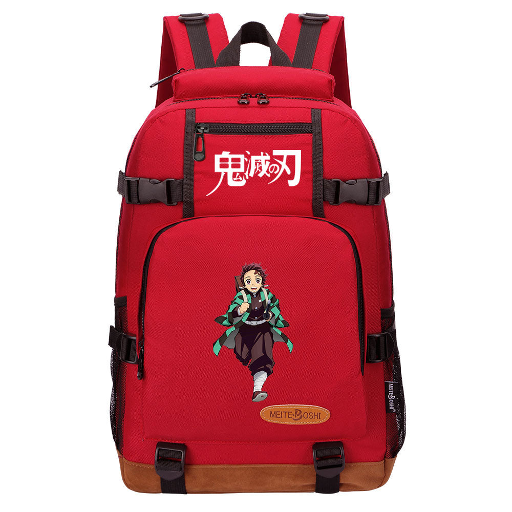 Demon Slayer Kimetsu No Yaiba Waterproof Backpack School Notebook Travel Bag