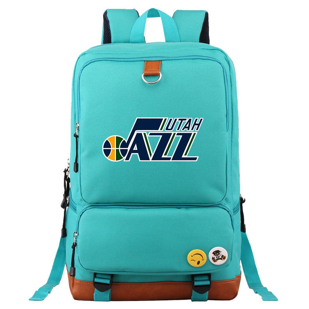 Utah Jazz Water Proof Backpack NoteBook Laptop School Bag