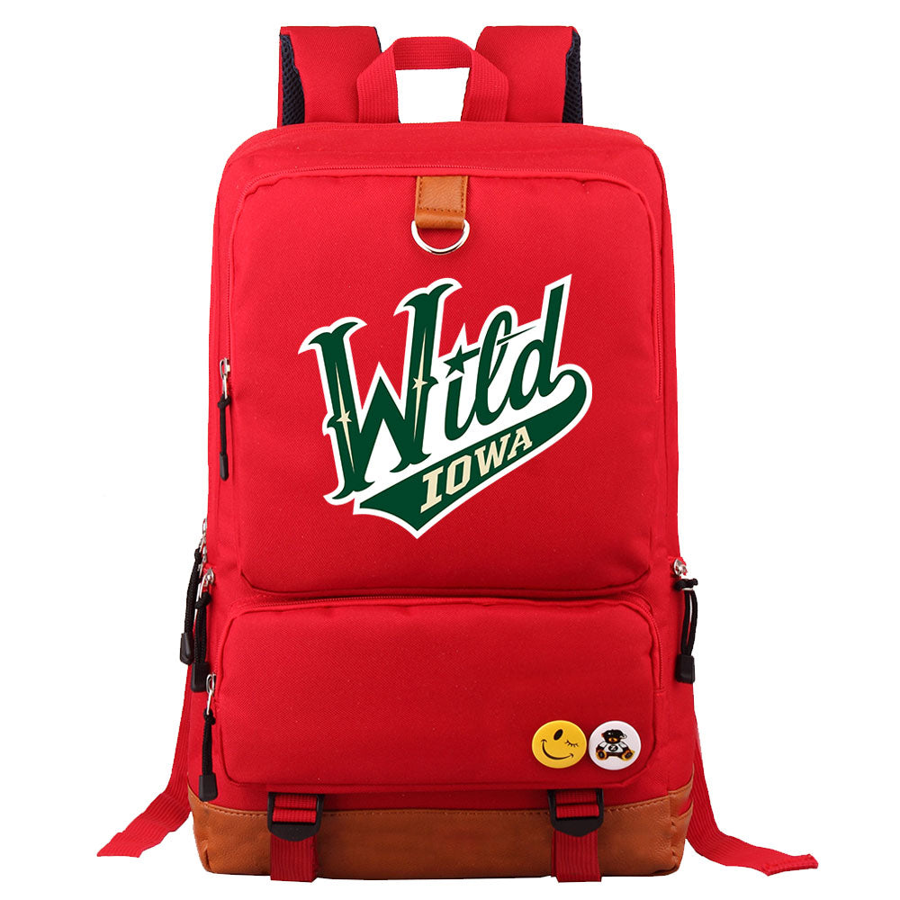 Iowa Wild Hockey Team Proof Backpack NoteBook Laptop School Bag