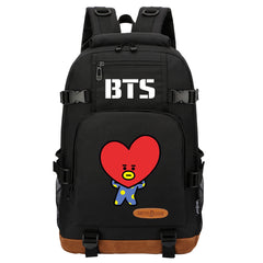 Kpop BTS TATA V Waterproof Backpack School Notebook Travel Bag