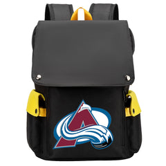 Colorado Avalanche Hockey Team School Backpack Oxford Laptop Bag