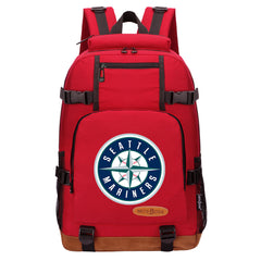 Seattle Mariners Waterproof Backpack School Notebook Travel Bag