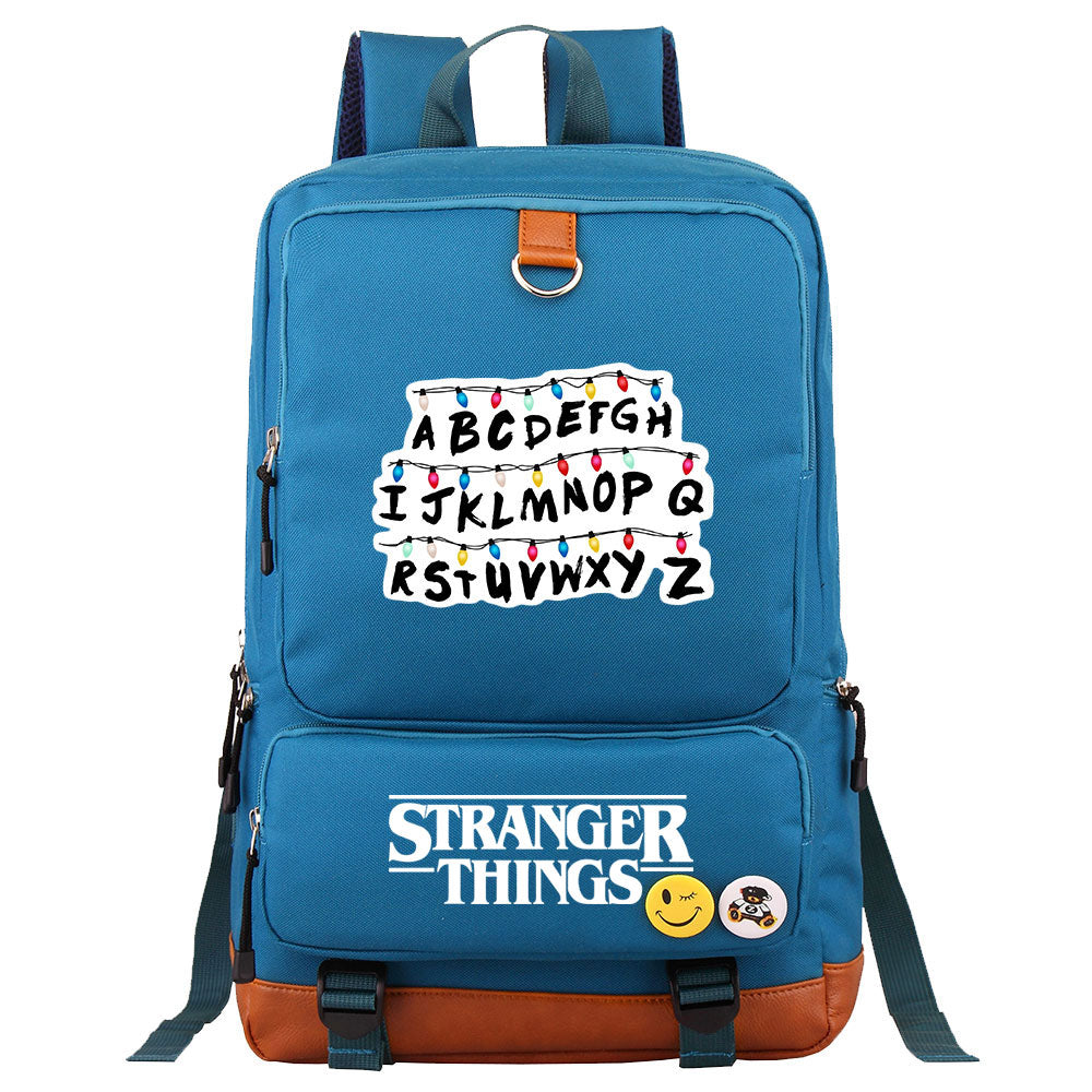 Strangers Things Proof Backpack NoteBook Laptop School Bag