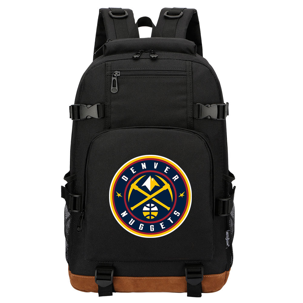 Denver Nuggets Waterproof Backpack School Notebook Travel Bag