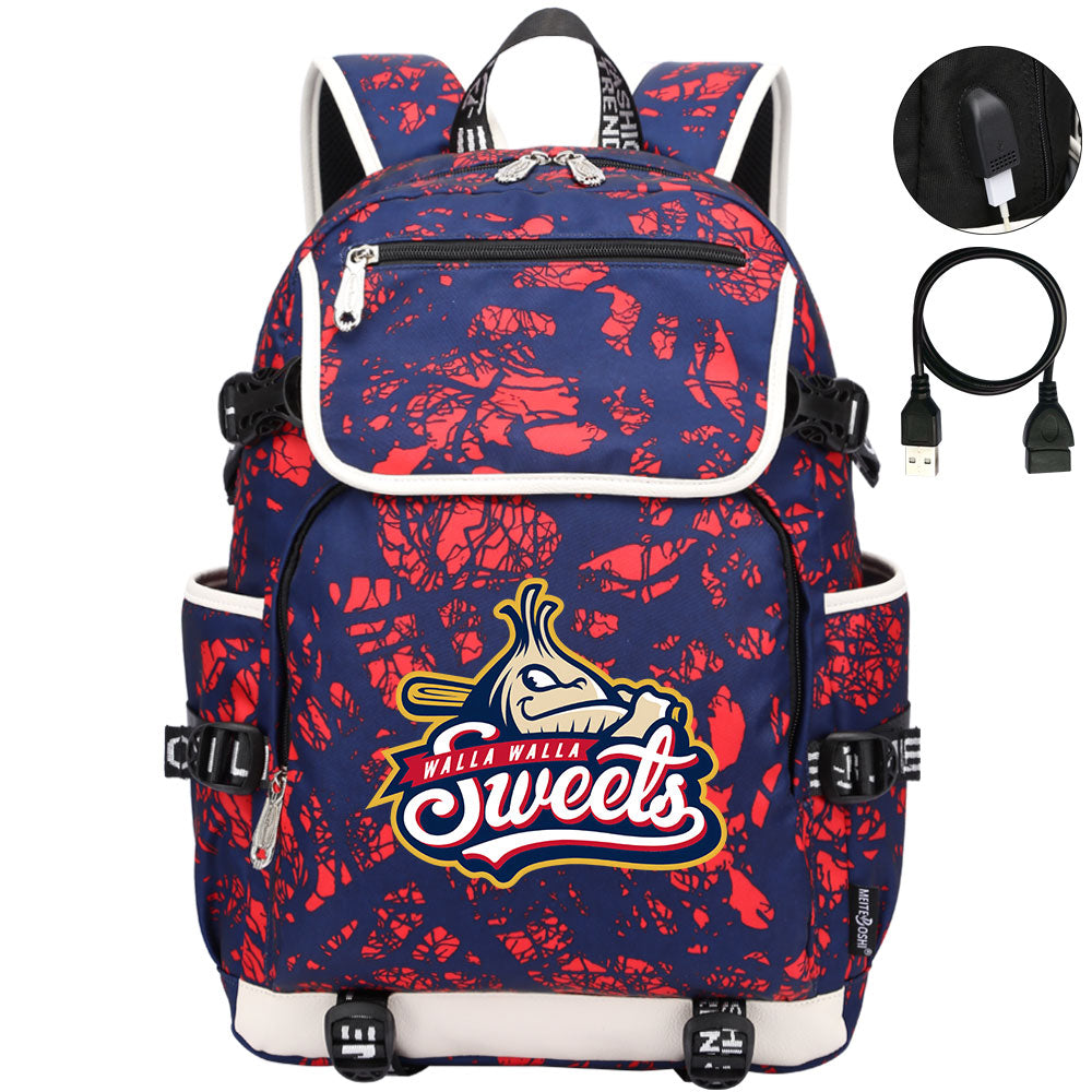 Walla Walla Sweets Backpack School Notebook Travel Bags