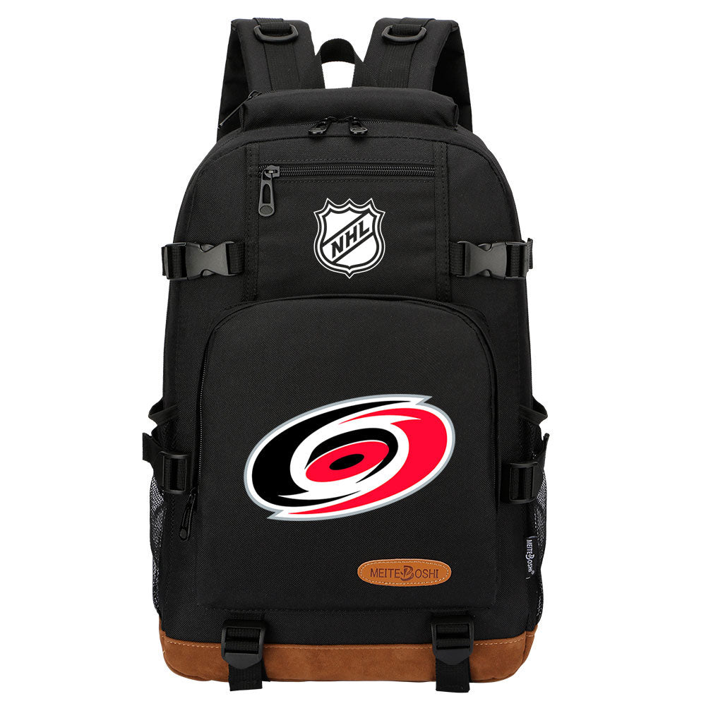 Carolina Hurricanes Hockey League Waterproof Backpack School Notebook Travel Bag