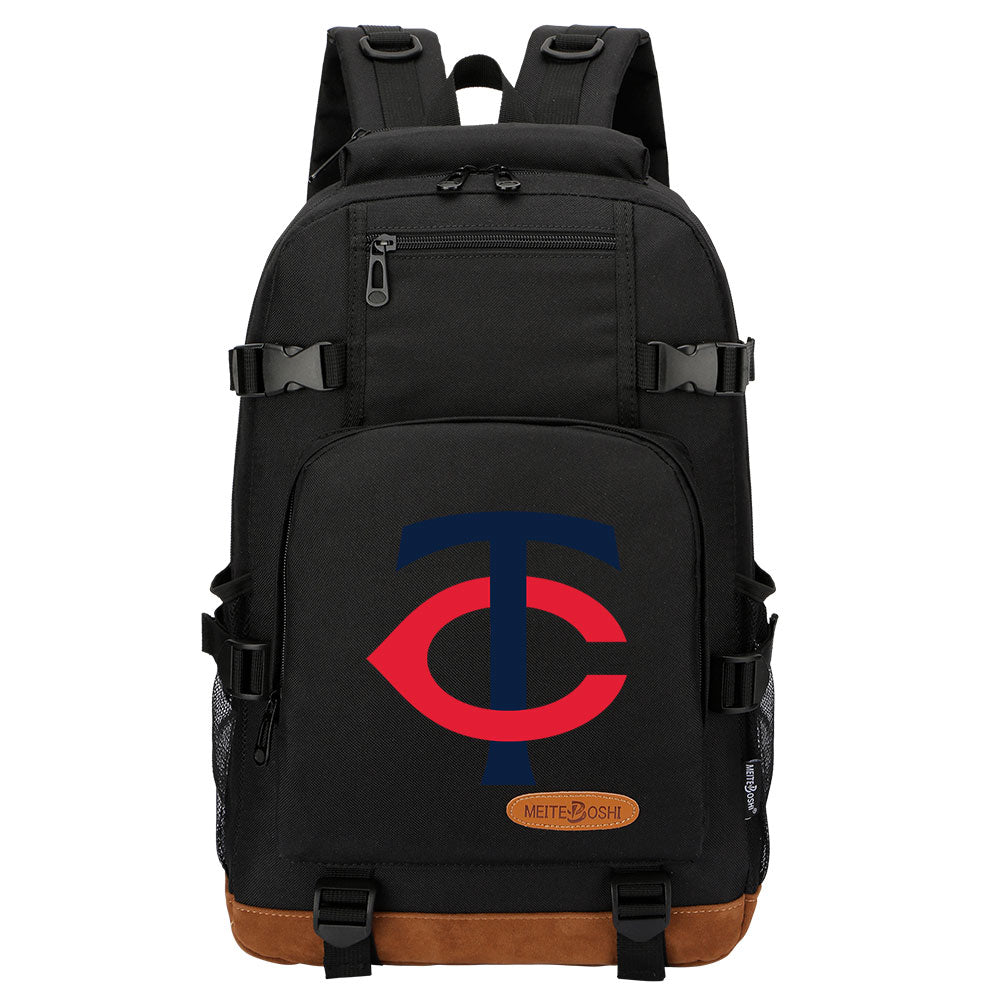 Minnesota Twins Waterproof Backpack School Notebook Travel Bag