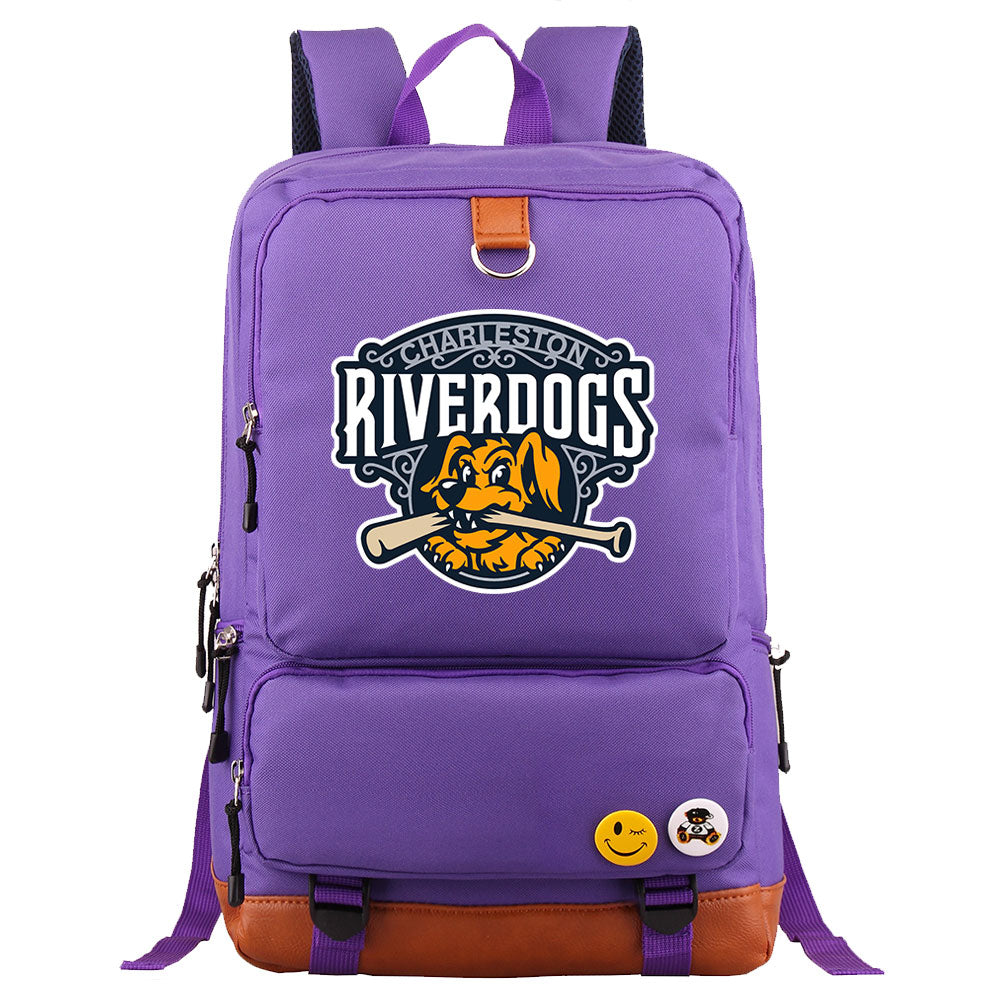 Charleston RiverDogs Water Proof Backpack NoteBook Laptop School Bag