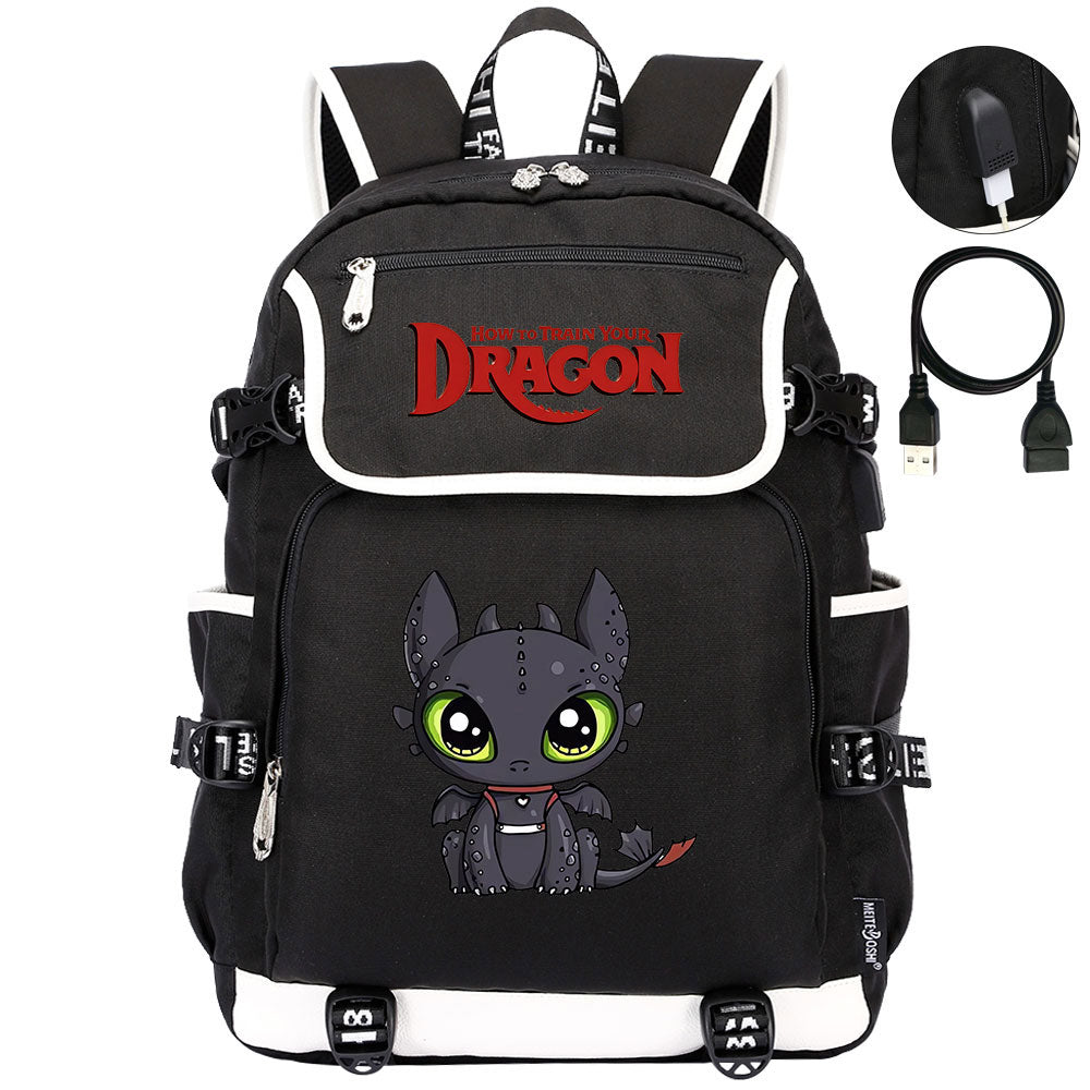 How to Train Your Dragon Backpack School Notebook Travel Bags