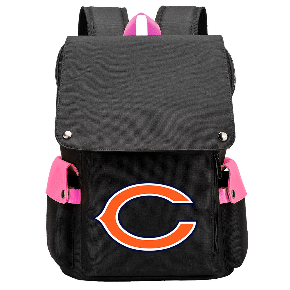 Cincinnati Bengals Football Team Rugby Laptop Backpack Oxford School Bag