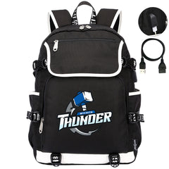 Wichita Thunder Hockey Backpack School Notebook Travel Bag