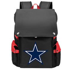 Dallas Cowboys Football Team Rugby Laptop Backpack Oxford School Bag