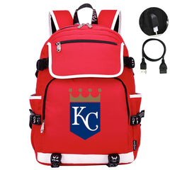 Kansas City Royals Backpack School Notebook Travel Bags