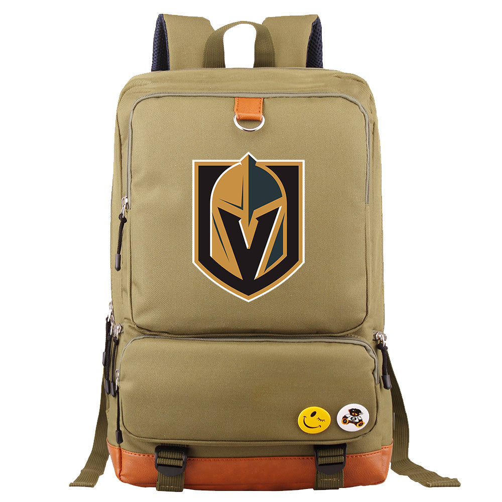 Vegas Golden Knights Hockey Team Proof Backpack NoteBook Laptop School Bag
