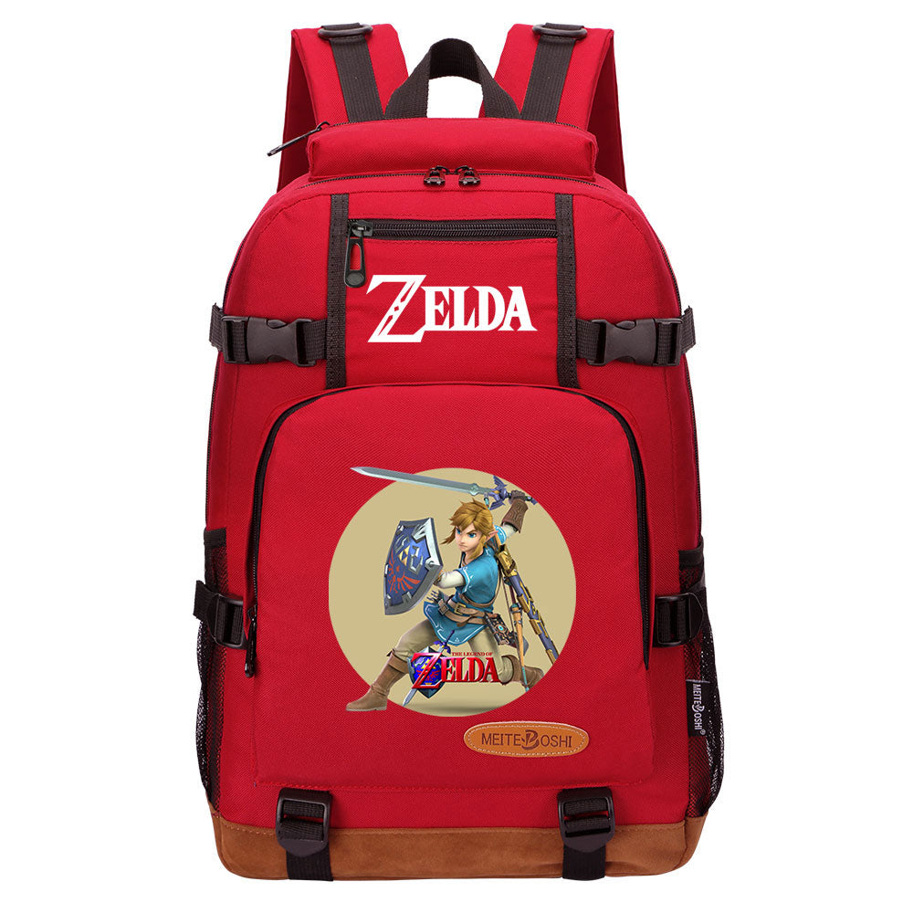 Zelda Waterproof Backpack School Notebook Travel Bag