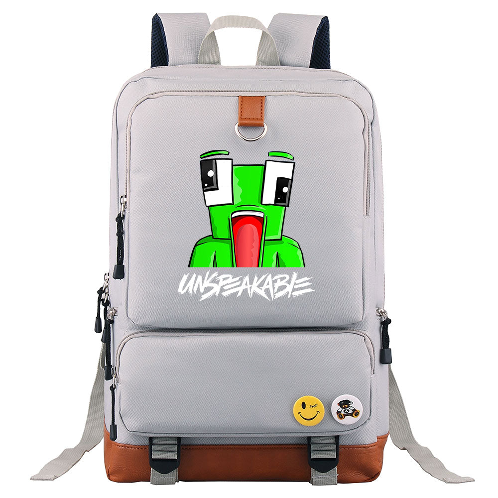 Game Unspeakable Proof Backpack NoteBook Laptop School Bag