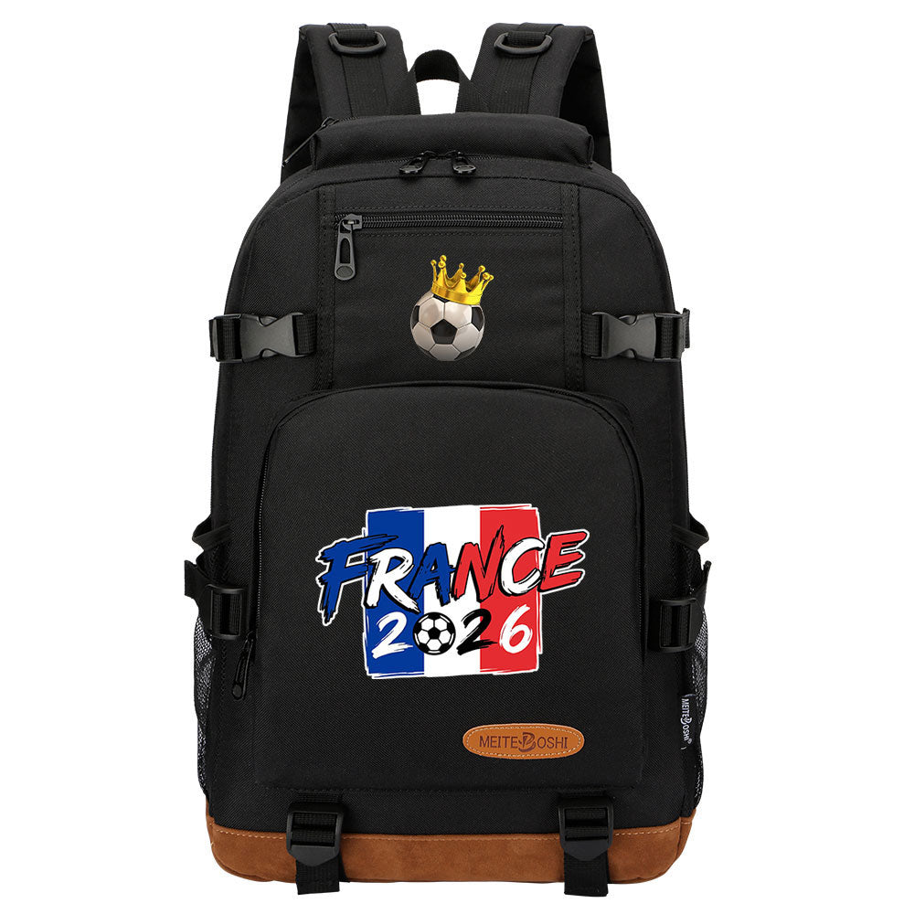 2026 Football Waterproof Backpack School Notebook Travel Bag